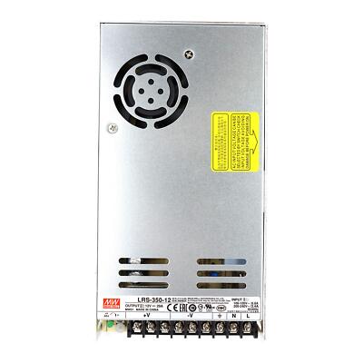 Mean Well LRS 350 12V 348W Power Supply 29A AC to DC Switching Metal Case
