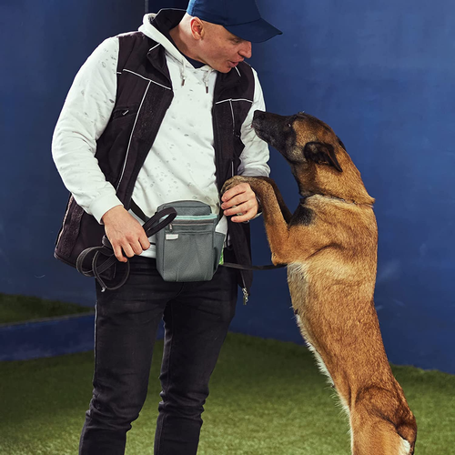 Dog Training Treat Pouch Magnetic Closure for Quick-Reward, Fits Large Phones, - Picture 7 of 7