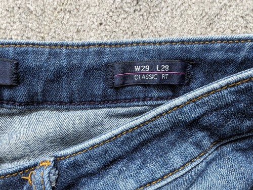Vigoss Jagger Skinny Classic Fit Jeans Women's Size 29 Medium Wash Distressed - Picture 5 of 16