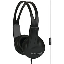Koss UR10i Lightweight Wired Headphone Black
