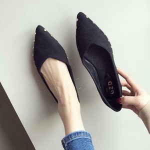 pointed toe penny loafers