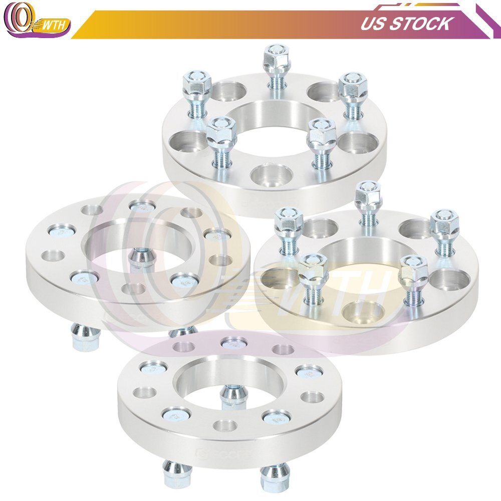 4Pcs 1 inch 5x5 to 5x4.75 5 Lug Wheel Spacers For 96-97 Chevrolet