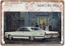 Vintage 1966 Mercury Park Lane 2 Ad Retro Look Metal Sign A5785