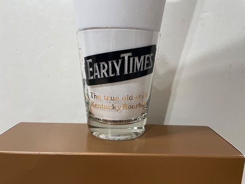 Vintage Early Times "The true old-style Kentucky Bourbon" Large Rocks Glass - Picture 2 of 14