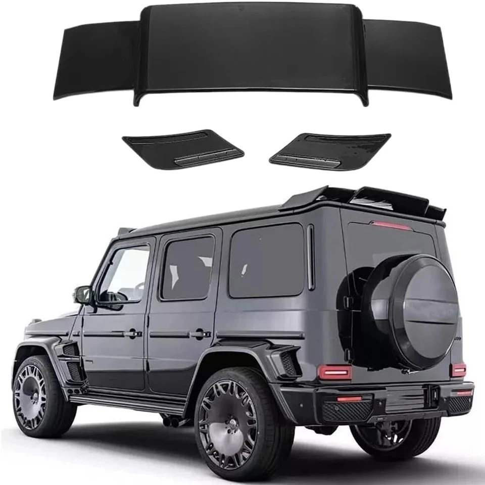 Alerón techo trasero para Mercedes Benz Clase G W463 W464 Wagon G63 1990-2024 Foto 2 de 4