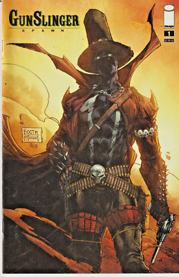 GUNSLINGER # 1   $5.99 BRETT BOOTH WRAP-AROUND COVER VARIANT  IMAGE  2022 NICE!!