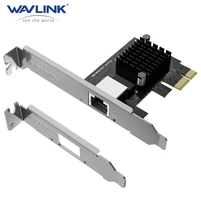 PCI-E Network Adapter RTL8125B 2.5Gbps Gigabit Ethernet Card RJ45 LAN Controller