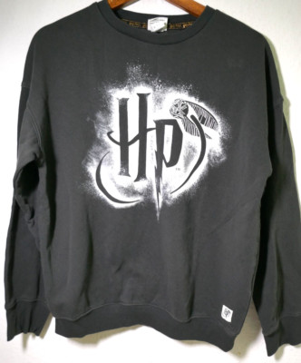  HARRY POTTER BY H&M SCHWARZES SWEATSHIRT GRÖßE 158-164 LANGARM WEICH INNEN GET