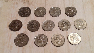 Arras de Boda 13 Real Silver Plata Wedding Unity Set Moneda coins Balance Scales