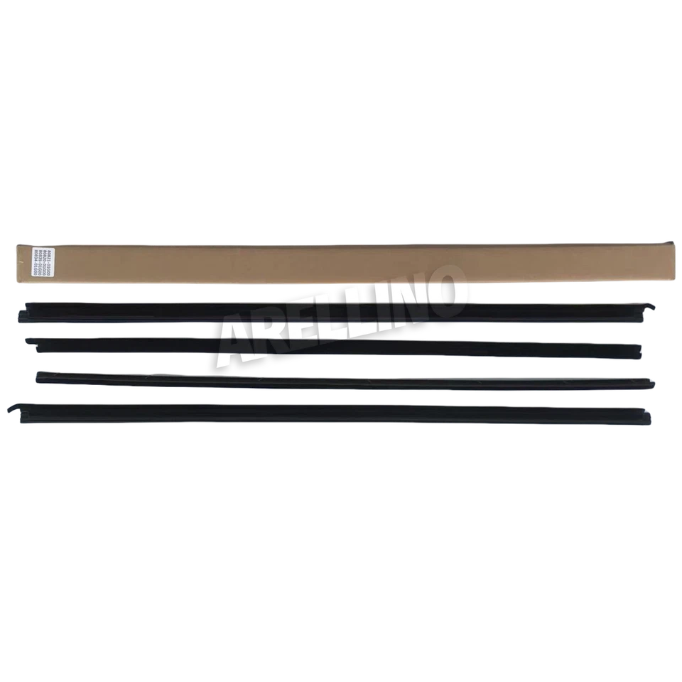 Window Glass Seals Door Belt Weatherstrip Fits For Nissan D21 Pickup 1986-1997 Foto 4 de 4
