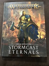 Warhammer Age of Sigmar - Order Battletome: Stormcast Eternals 2018 RPG Book HC