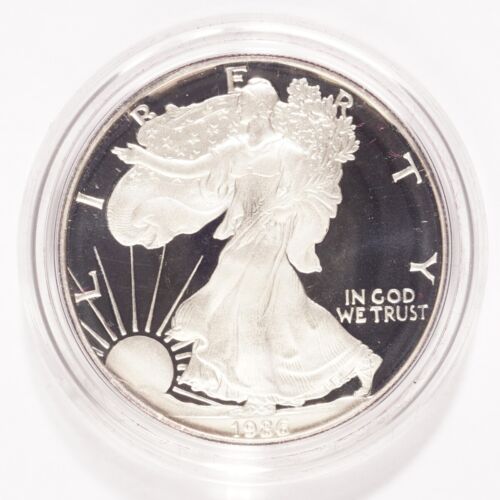 1986-S Silver American Eagle Dollar Proof - Picture 2 of 3