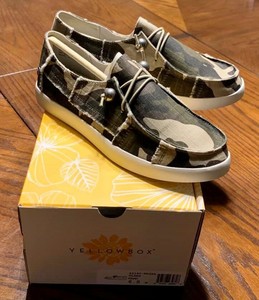 yellow box slip on shoes