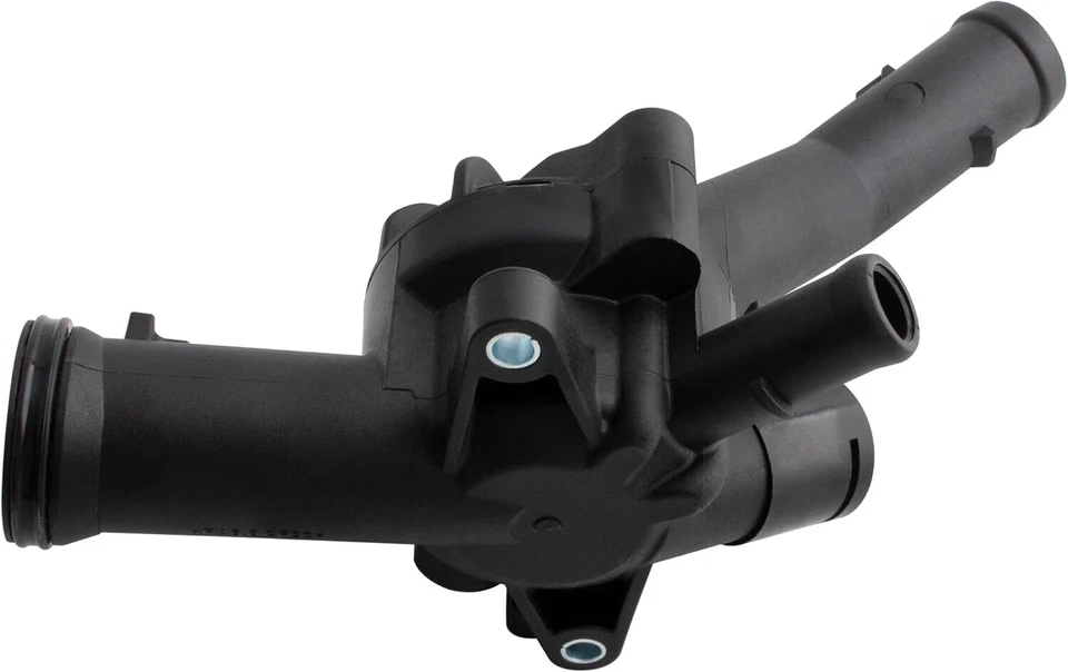 Conjunto de carcasa de termostato de refrigerante de motor para Volkswagen Jetta Passat Golf 2,5 L Foto 4 de 4