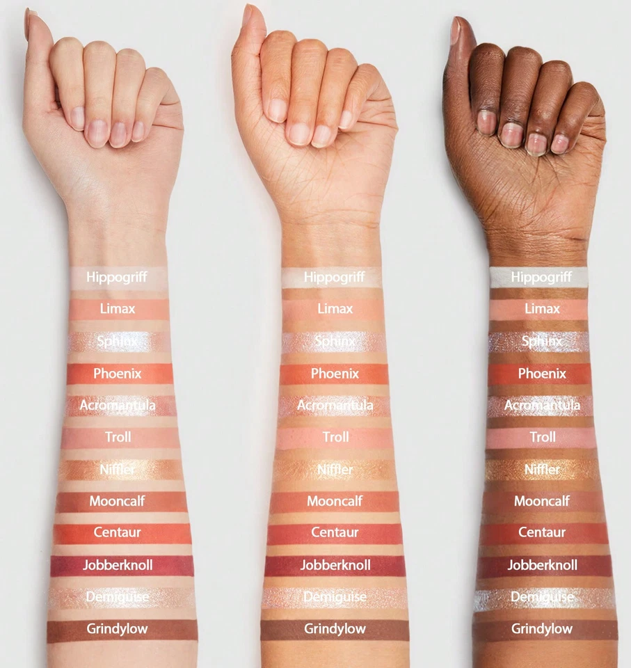 HARRY POTTER MONSTER BOOK OF MONSTERS Makeup Eyeshadow Palette Gift Set Hogwarts - Image 2 of 4