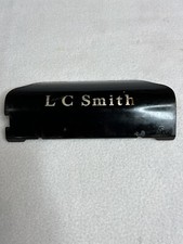 Vintage 1927 LC Smith Typewriter Original Paper Rest With Good Graphics thumbnail