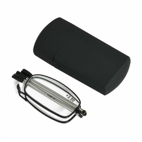 Fashion Portable Folding Reading Glasses Rotation Eyeglass +1.5+2.0+2.5+3.0 HOT - Picture 11 of 14