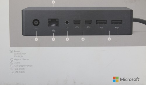 Microsoft Surface Dock Station (PD9-00003) w/ 2x Mini DP, 4x USB 3.0, Ethernet - 第 7/14 張圖片