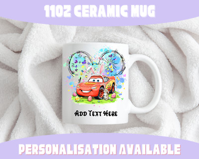 Personalisierte Tasse Lighten McQueen Ostern Geschenk Kaffee individuelle Geschenke lustig süß