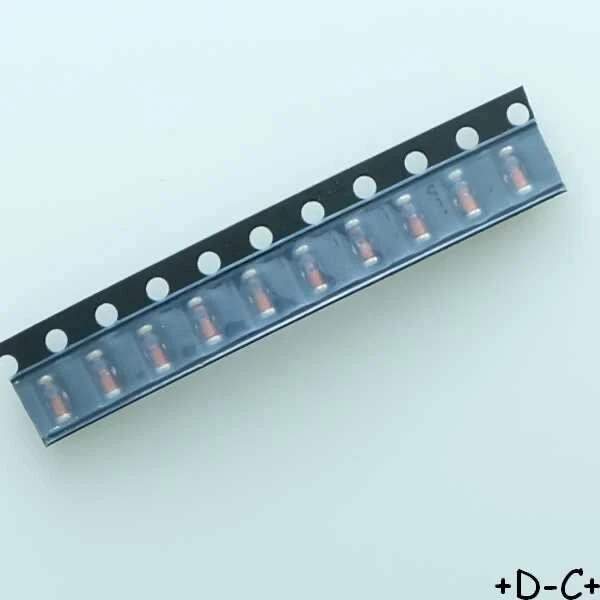 GL34M Rectifier Diode 1KV 500mA 1500ns Mini-Melf Diotec RoHS (lot de 10)