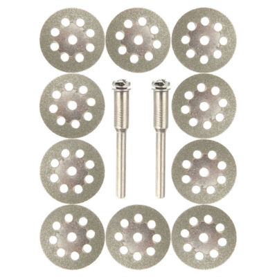 Diamond Cutting Wheel 20PCS with 4 Mandrel Arbor Set For Dremel Rotary Tool