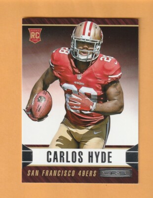 Carlos Hyde San Francisco 49ers 2014 Rookies and Stars #118 RC Ohio State 3E