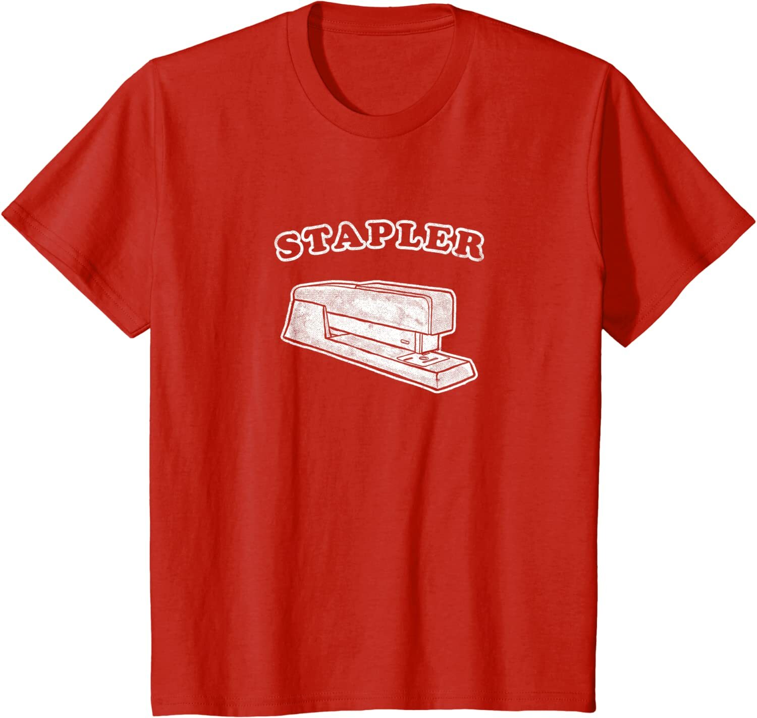 Retro Stapler Old School Vintage T-Shirt *NEW* 10 colors by TURBO VOLCANO!-image