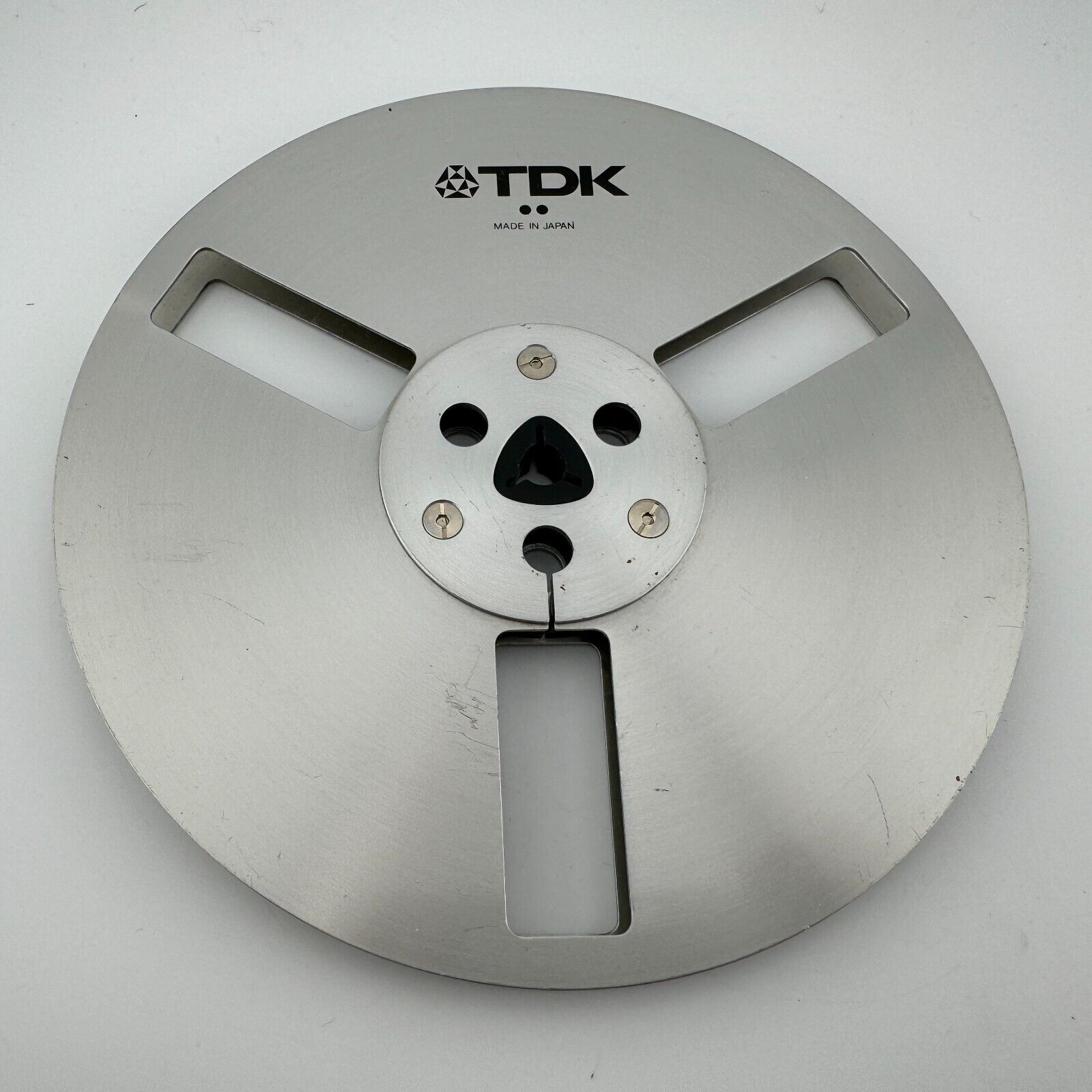 TDK Professional 7 Metal Take Up Reel For 1/4 Tape 7-Inch Empty Reel