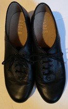 Bloch Techno Tap Shoes, Black Leather Upper Sole Cotton lining Women's 111/2,
