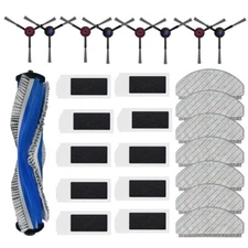 Roller/Side Brush Filter Mop Cleaning Kit For Ecovacs N20 PRO/FAMILY Spare Parts