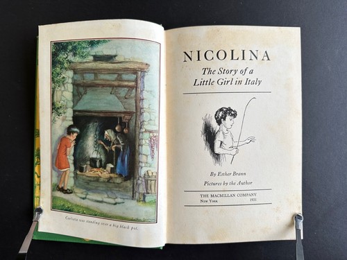 Nicolina, by Esther Brann - 1931 - 1st, 1st Rare Antique Hardcover Book - Foto 4 di 11