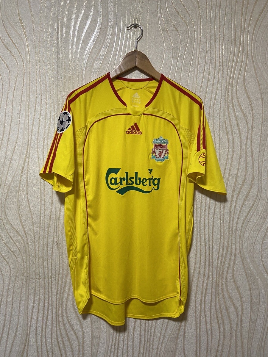 LIVERPOOL 2006 2007 AWAY FOOTBALL SHIRT SOCCER JERSEY ADIDAS