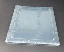 Creative Memories Scrapbook Album 12x12 Old Style Open Spine Pages Blue Denim 