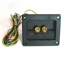 2-WAY 4 OHM CROSSOVER ON A 3 11/16" X3 1/8" TERMINAL CUP