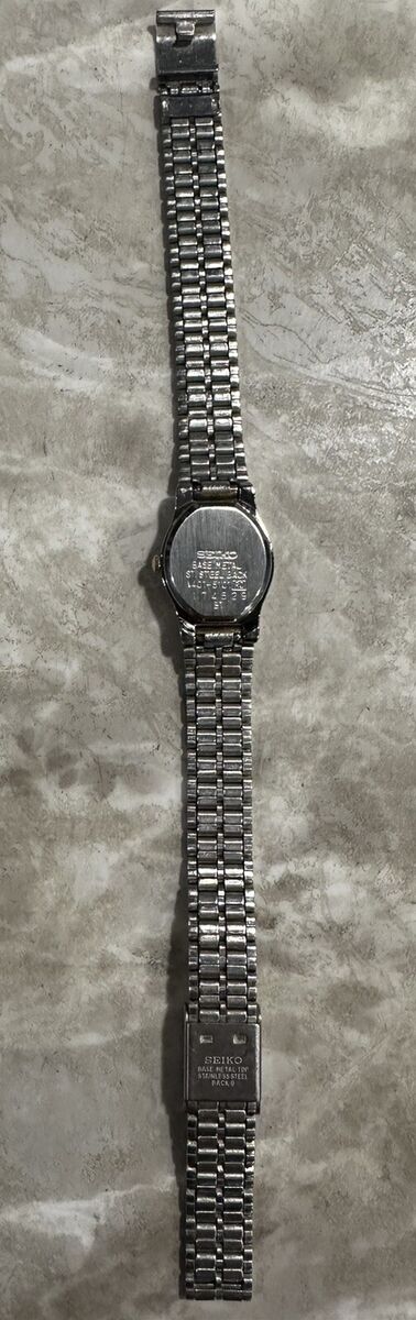 Seiko V401-5101 Gold Tone Quartz Analog Women's Watch New Seiko V401-5101 Gold Tone Quartz Analog Women's Watch New