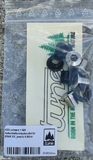 Tune KXX Kettenblattschrauben Set 4 Stück schwarz + 4 Titanschrauben SRAM XX 