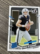 2023 Donruss Football,  Aidan Oconnell, Rated Rookie, #360, LAs Vegas Raiders