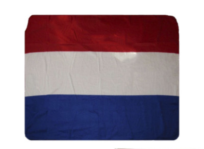 Netherlands Flag Fleece Blanket *NEW* 5 ft. x 4.2 ft. Holland Dutch Travel Throw