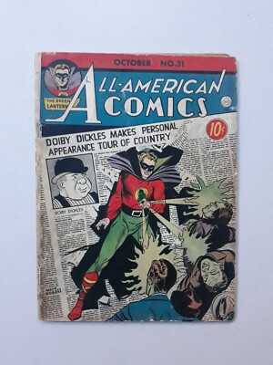 All American Comics 31 Green Lantern  DC Comics 1941 RARE