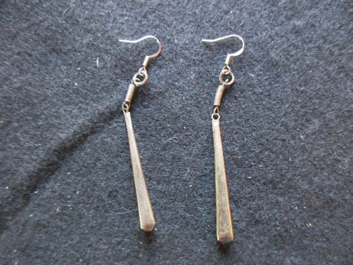 FUR TRADE ERA TRADE SILVER EARRINGS ATL 0423 07623 eBay