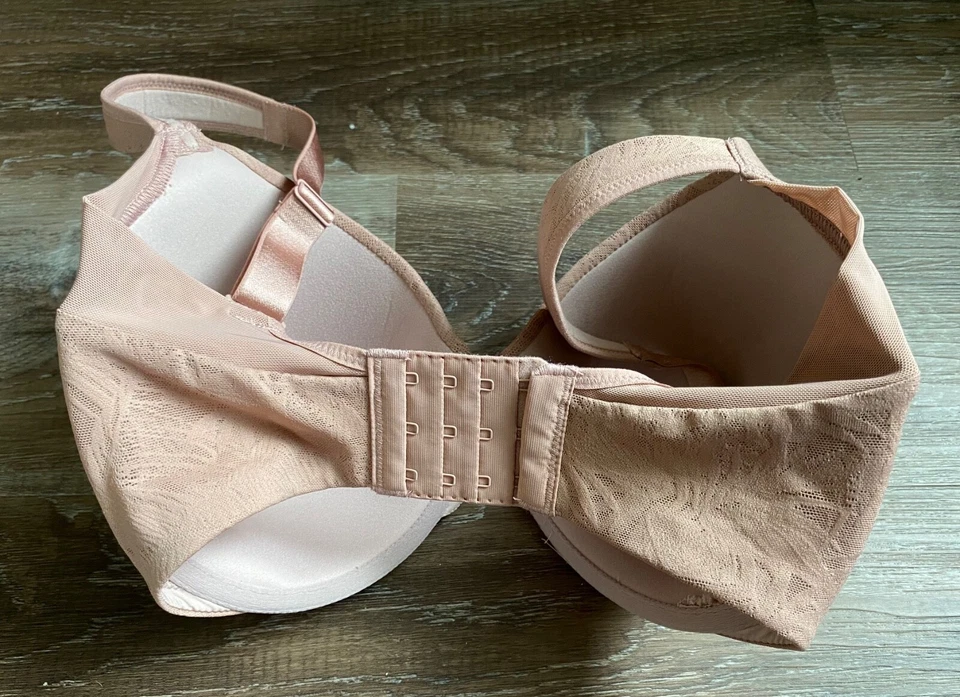 FELINA PARAMOUR~nuevo~sujetador cobertura completa~talla 32G~desnudo cálido~nuevo con etiquetas~135083~con aros Foto 3 de 4