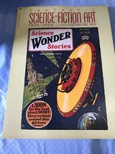 Fantastic Science-Fiction Art: 1926-1954 by Lester Del Rey (1975, 1st Printing)