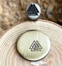 Valknut Metal Stamp Marking Steel Die Impact Norse Valknut Punch Stamp Tool