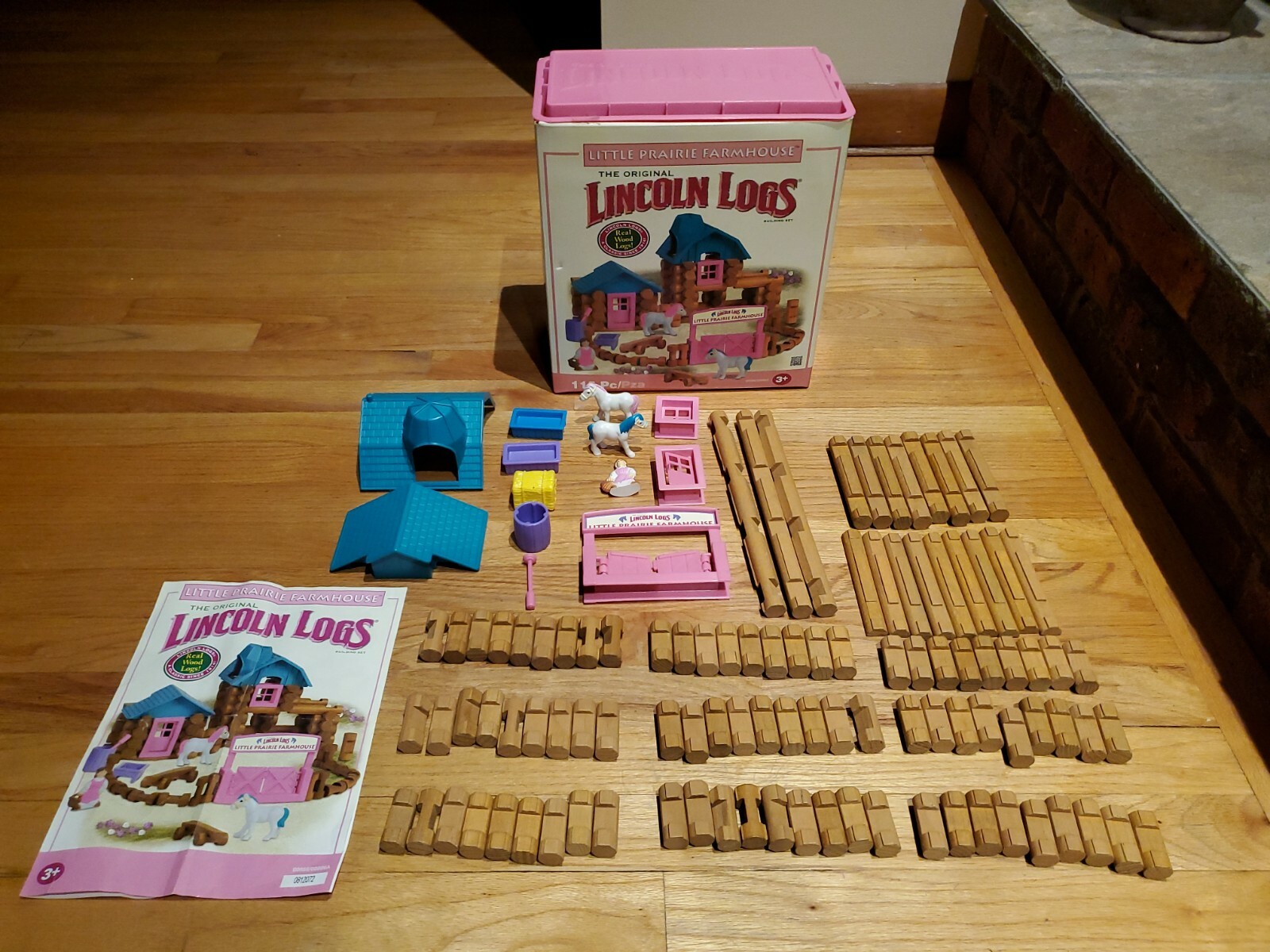 lincoln logs little prairie farmhouse
