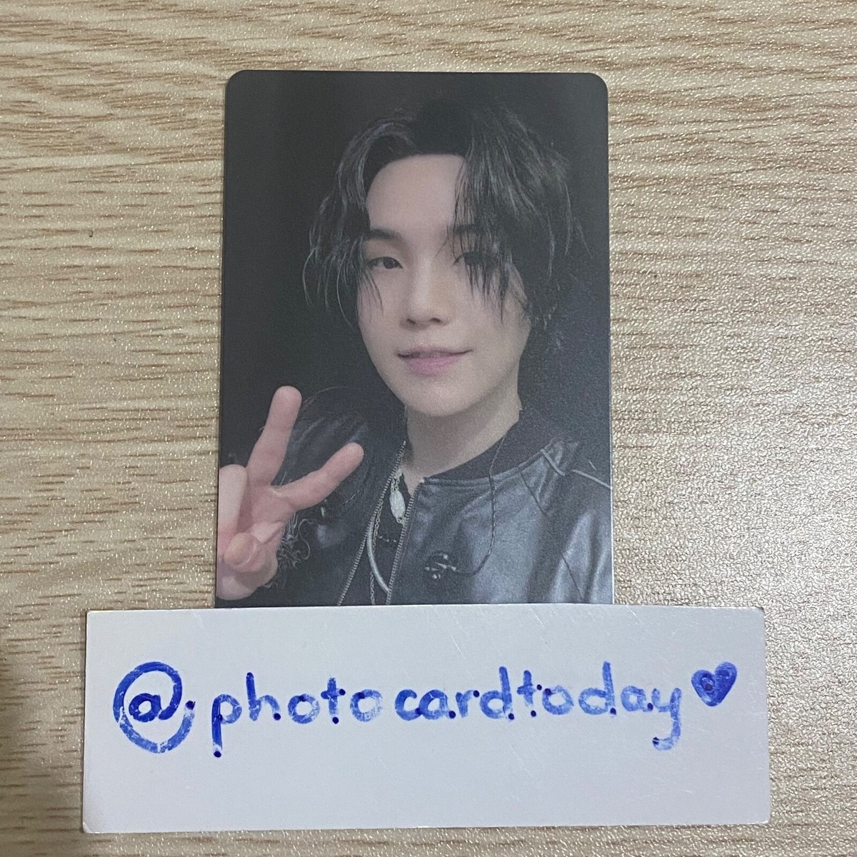 SUGA BTS special gift PHOTOCARD album Agust D TOUR 'D-DAY
