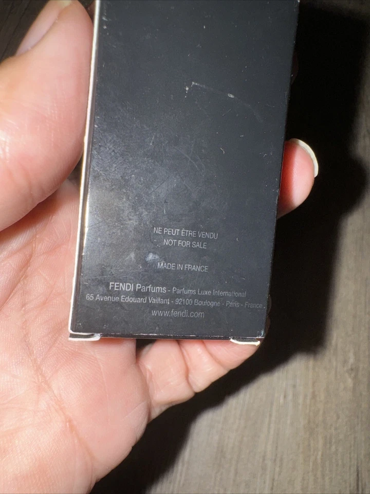 Fendi Palazzo Mujer Eau de Parfum 0.25oz-7.5ml Splash Viaje Mini Perfume Raro Foto 4 de 4