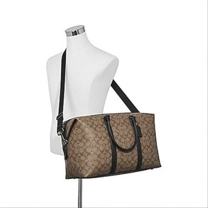 coach monogram duffle bag