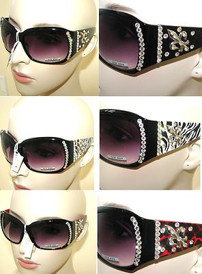rhinestone swarovski crystal retro cat eye sunglasses