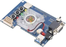 Mister FPGA IO Board with VGA Port and Analog Video Output, 3.5mm blue 