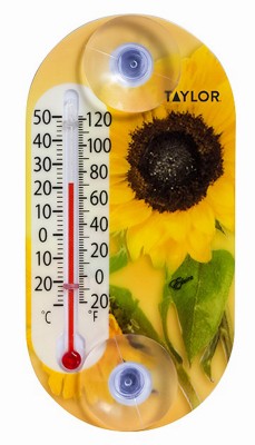 24 Pack - Flower Thermometer, 4-In. - 4765